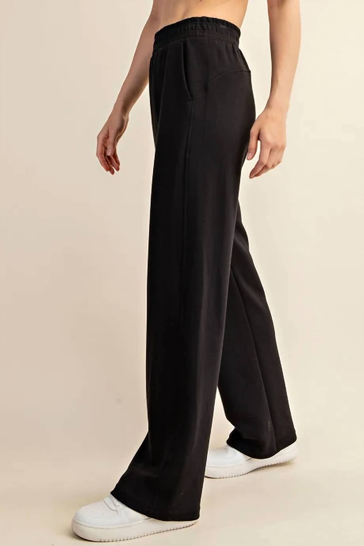 Rae Mode - Modal Scuba Straight Pants - Plus