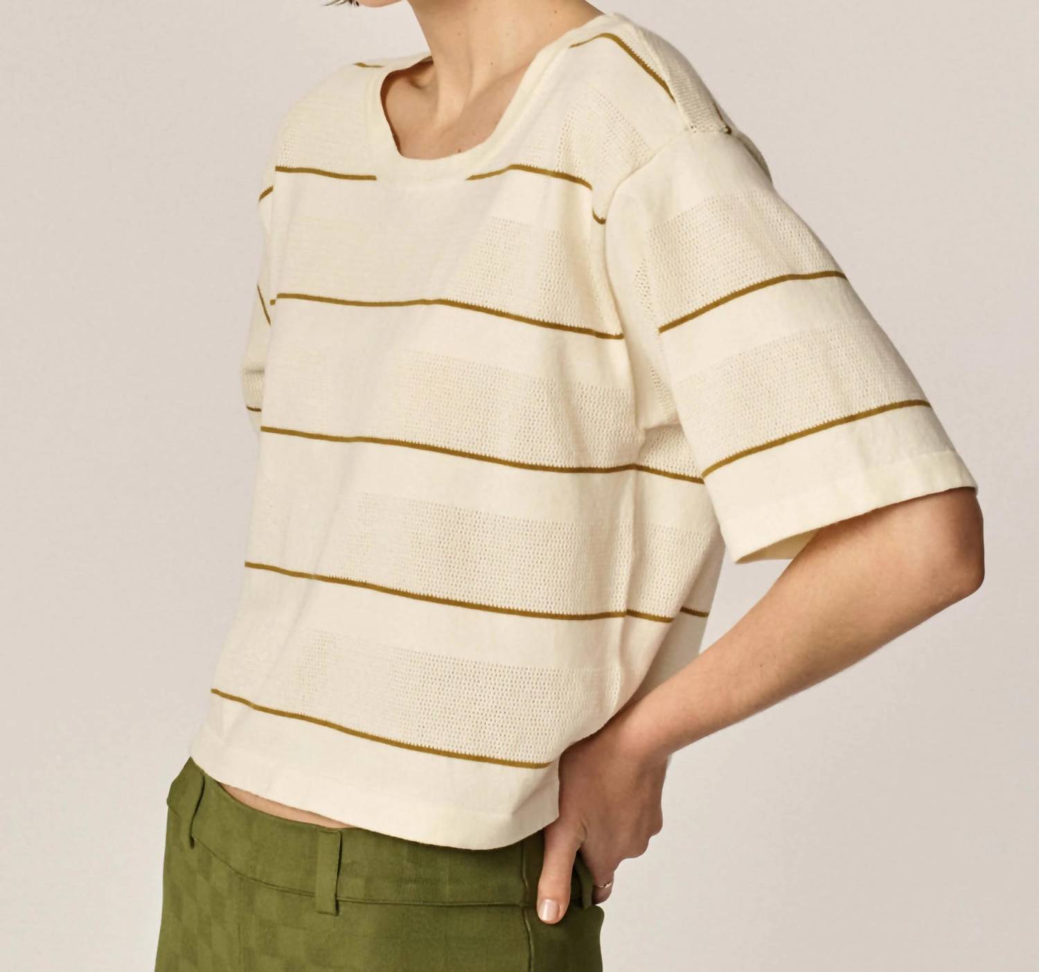 Oncept - Claire Knit Short Sleeve Top