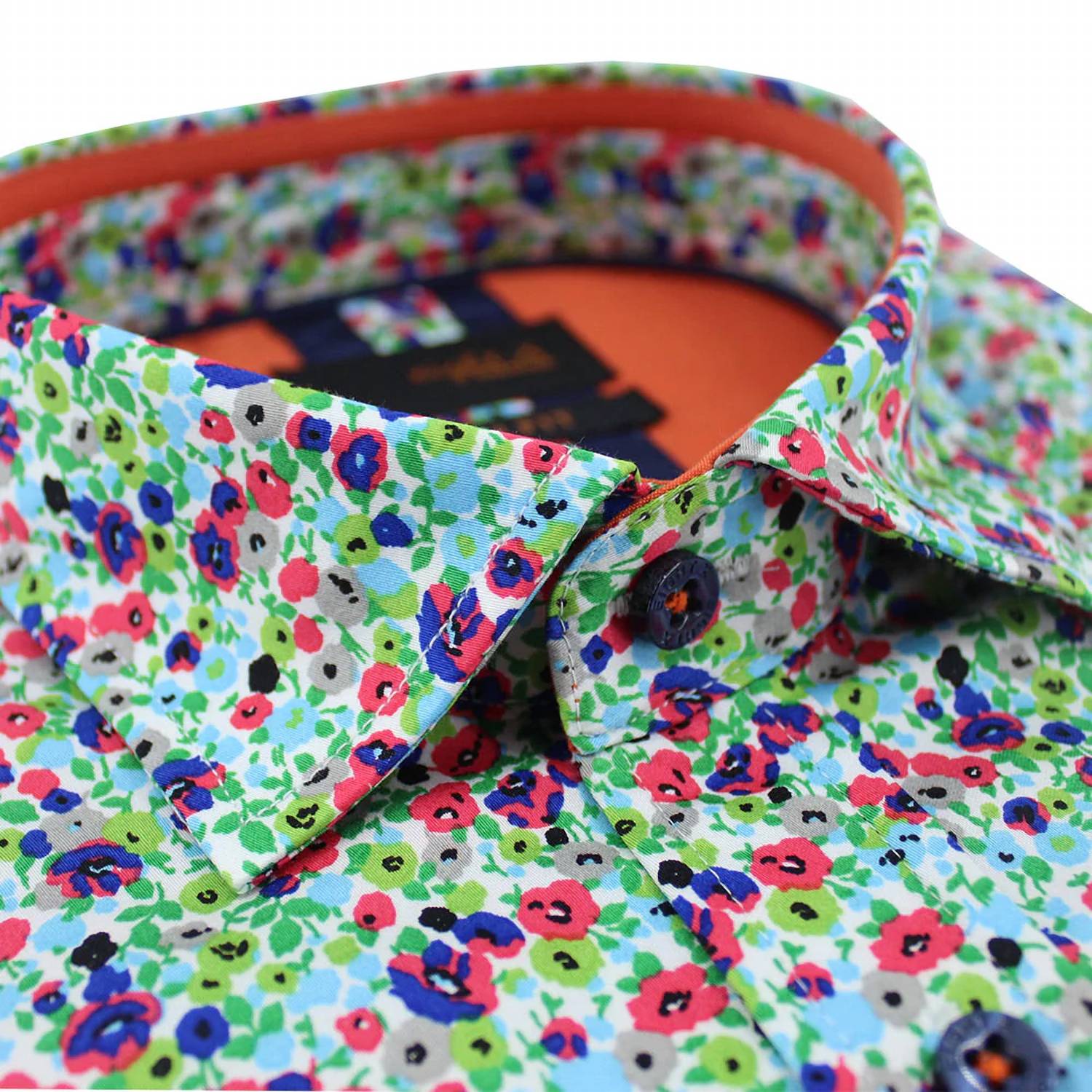 Eight X - Men's Spring Melody Floral Short Sleeve Shirt