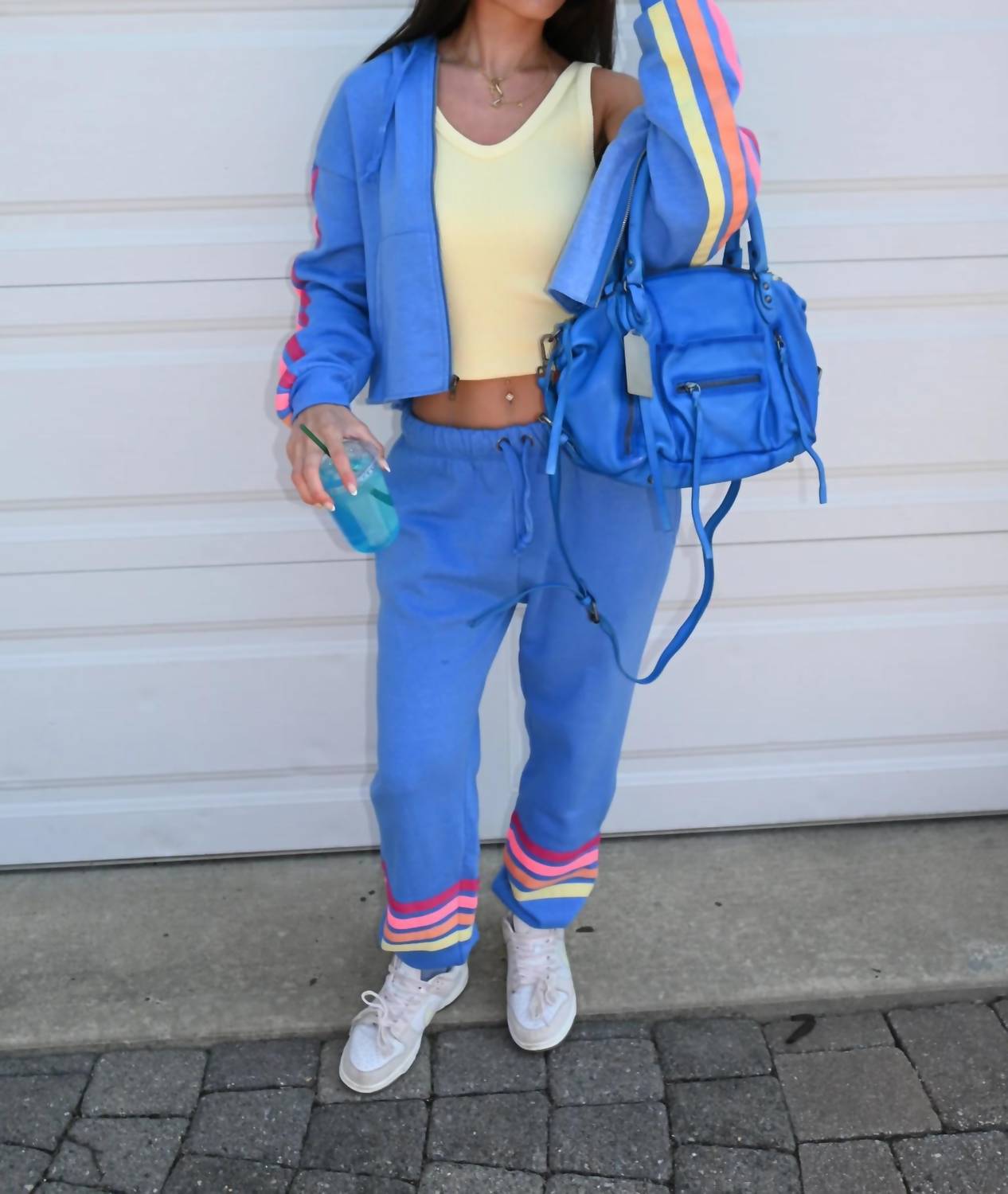Vintage Havana - Sea Bright Zip Up Hoodie