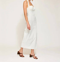 Line And Dot - Fable Halter Shell Bodice Dress