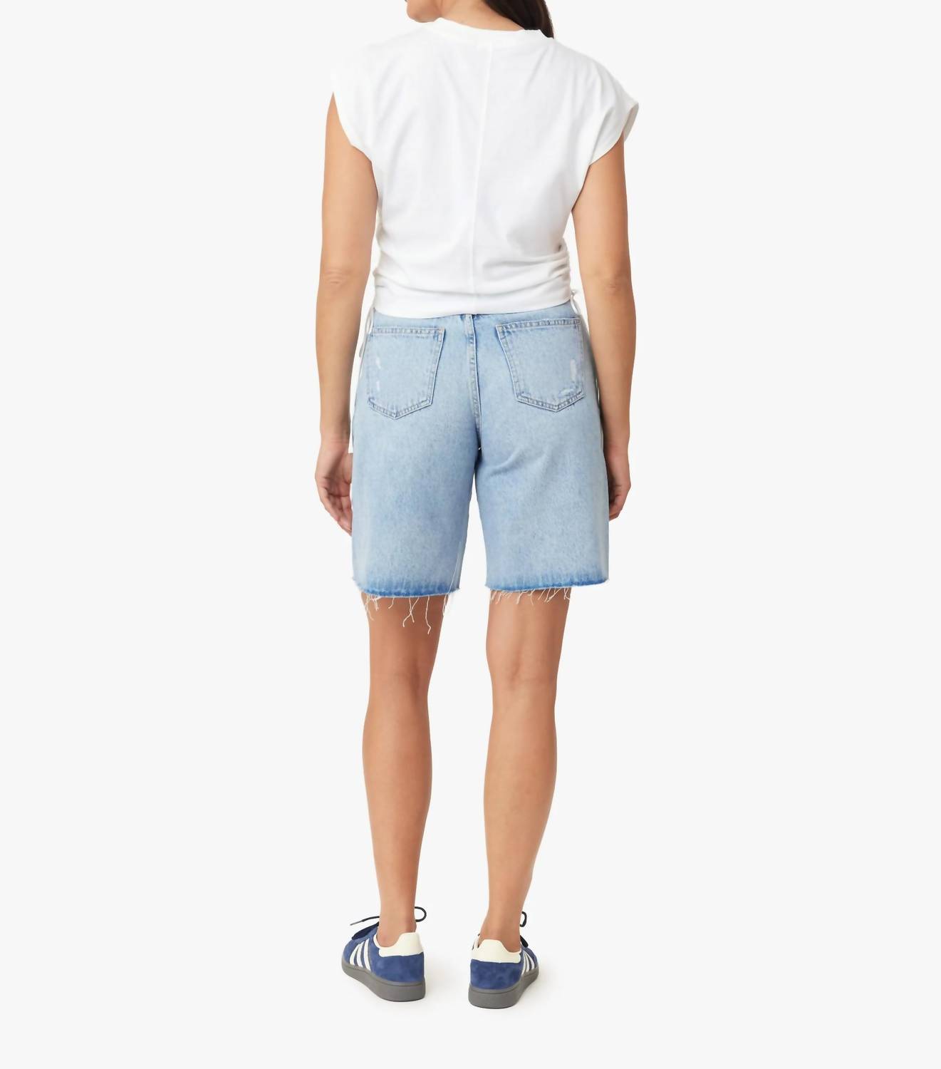 Habitual Joey Easy Long Short in aire - women's shorts - alternate view