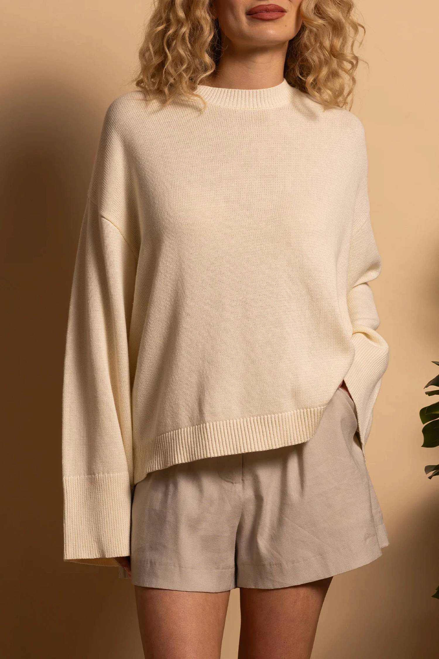 Shore - Polly Long Sleeve Pullover Sweater
