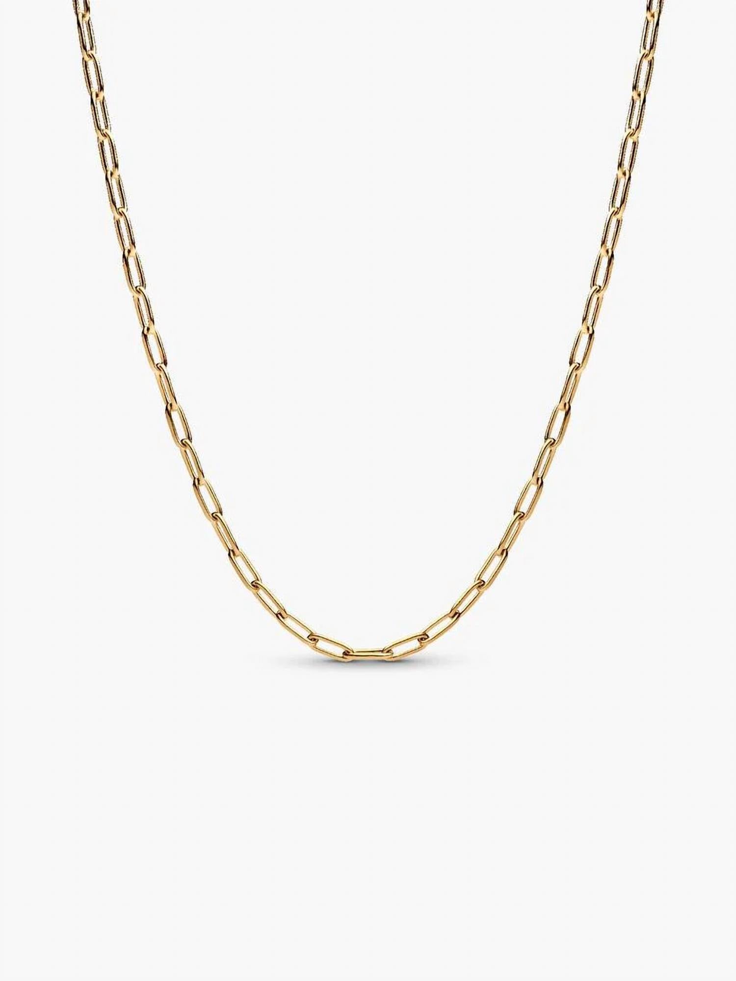 Pandora - Elongated Link Chain Necklace