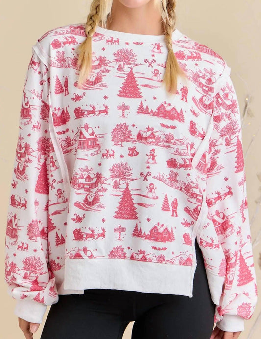 Mainstrip - Anabelle Holiday Toile Top