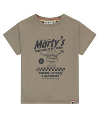 babyface Kid's Marty's Short Sleeve T-shirt in sand - kids' t-shirt