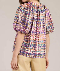 Tyler Boe - Renee Confetti Plaid Top