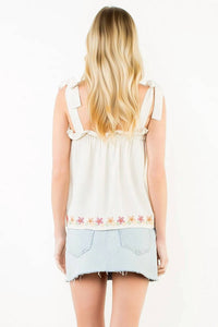 Thml - Flower Ties Tank