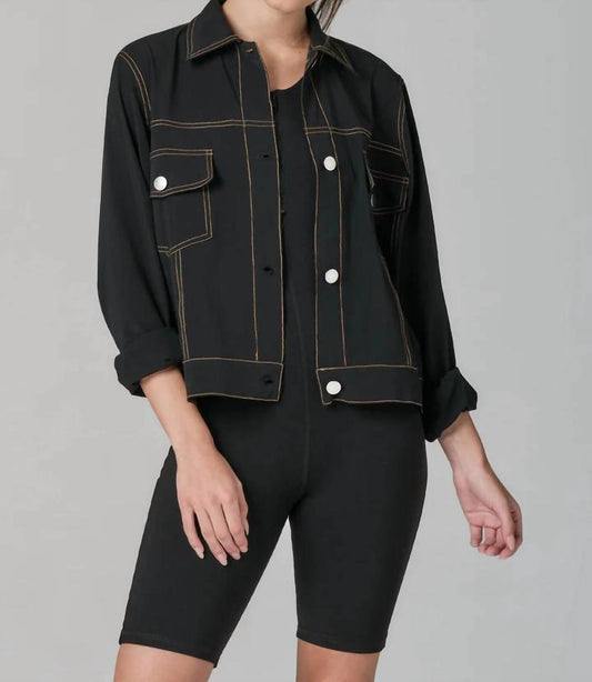 925Fit - Jean In A Bottle Button Down Jacket