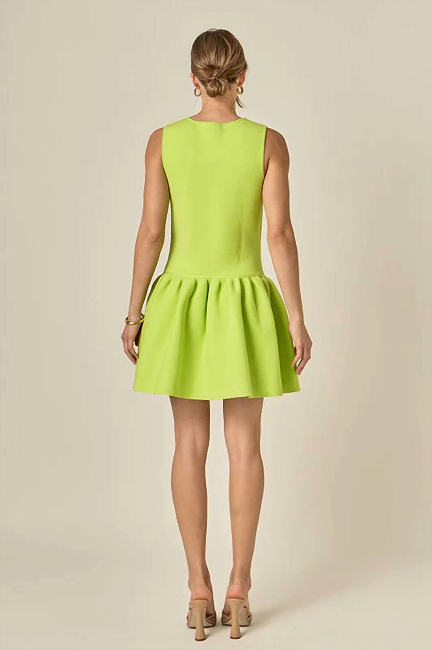 English Factory - Miriam Sleeveless Mini Dress