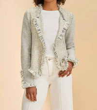 Fdj - Knit Tweed Jacket
