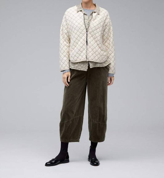 Cut Loose - Quilted Bomber Jacket