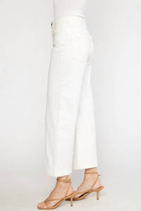 Entro - Women's High Waist Wide Leg Pants