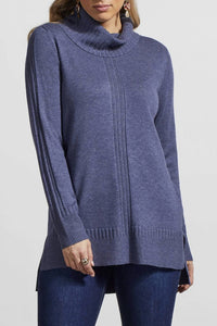 Tribal - Long Sleeve Cowl Neck Sweater