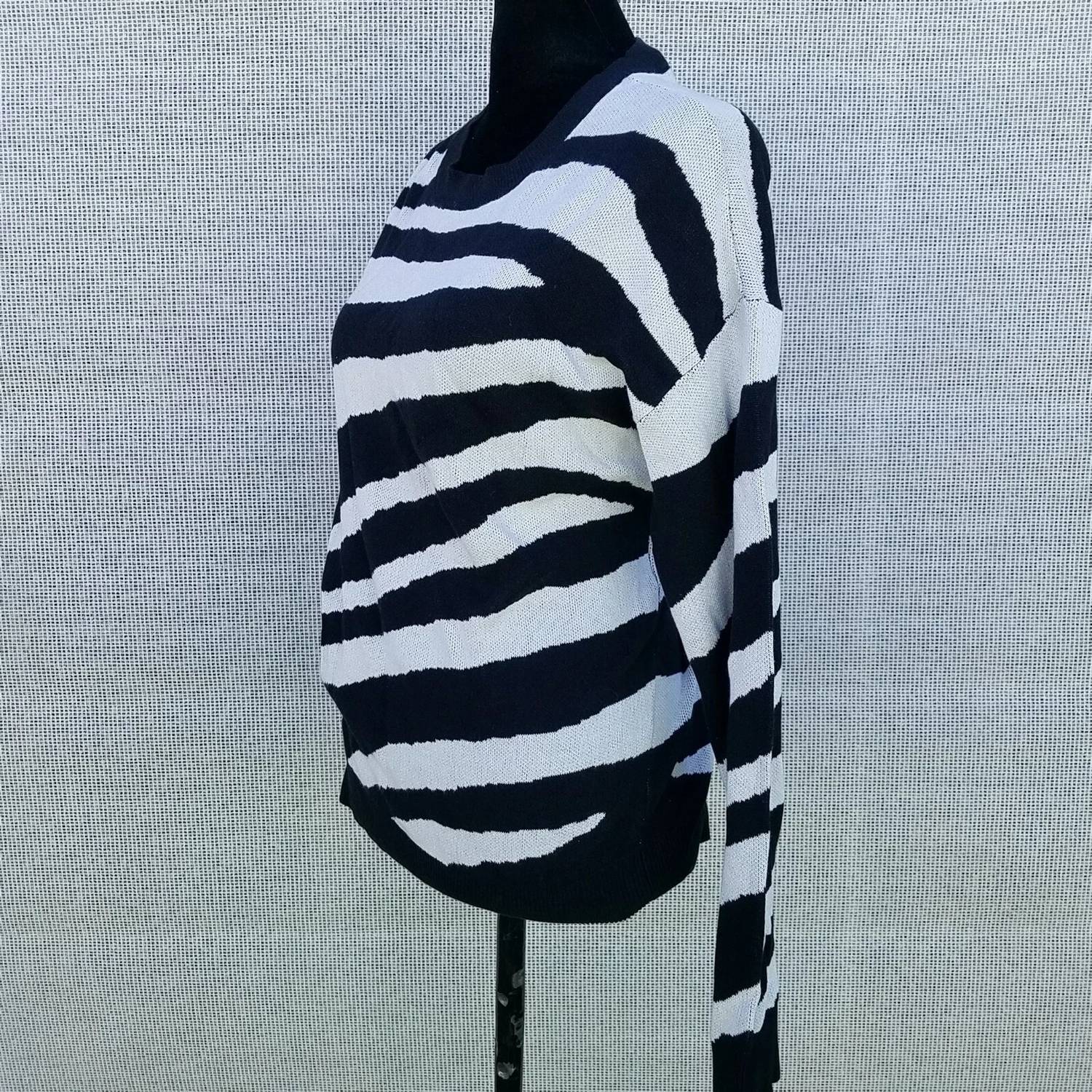 Bar Iii - Long Sleeve Stripe Top