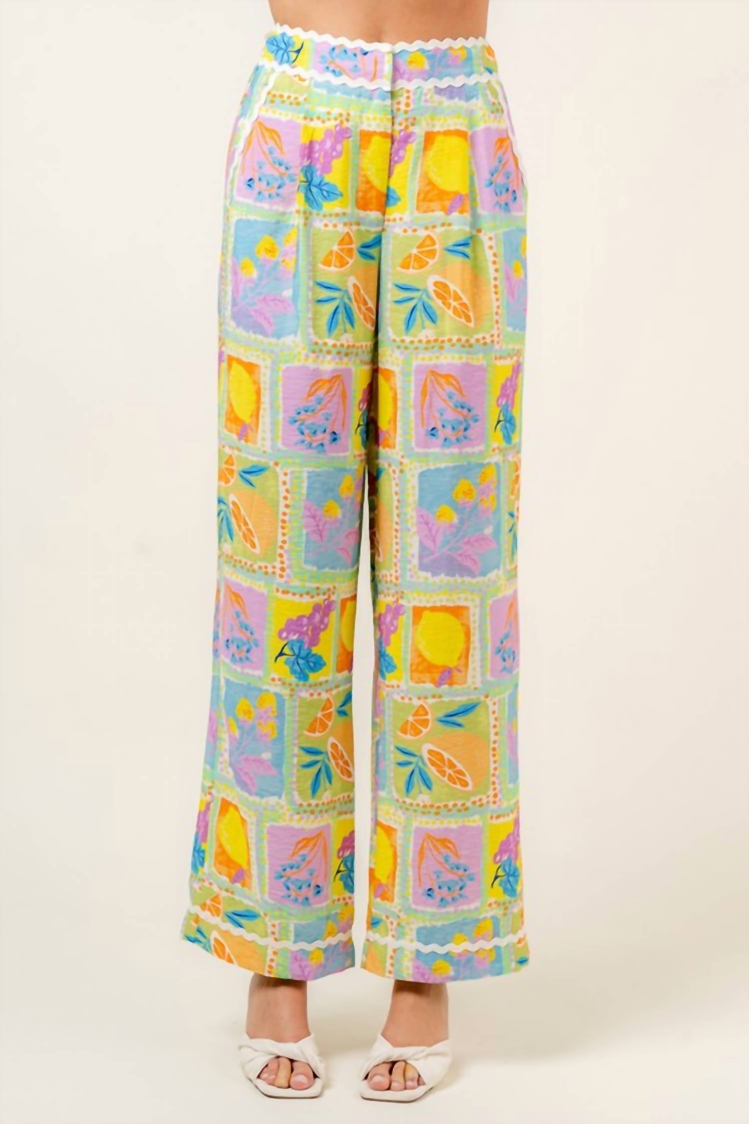 Fore Collection - Citrus Garden Pants