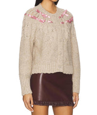 Loveshackfancy - Clementian Long Sleeve Cardigan