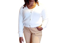 Joyna - Winter Cloud Soft Mohair Cardigan Top