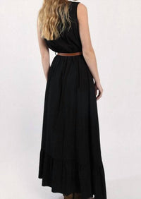 Flounced Long Dress