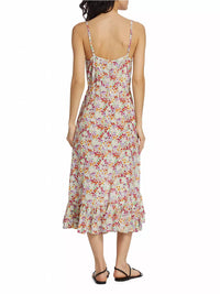 Rails Frida Floral Midi Dress in fleur - women's dress - alternate view