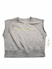 Calvin Klein - Sleeveless Puff-logo Cropped Top