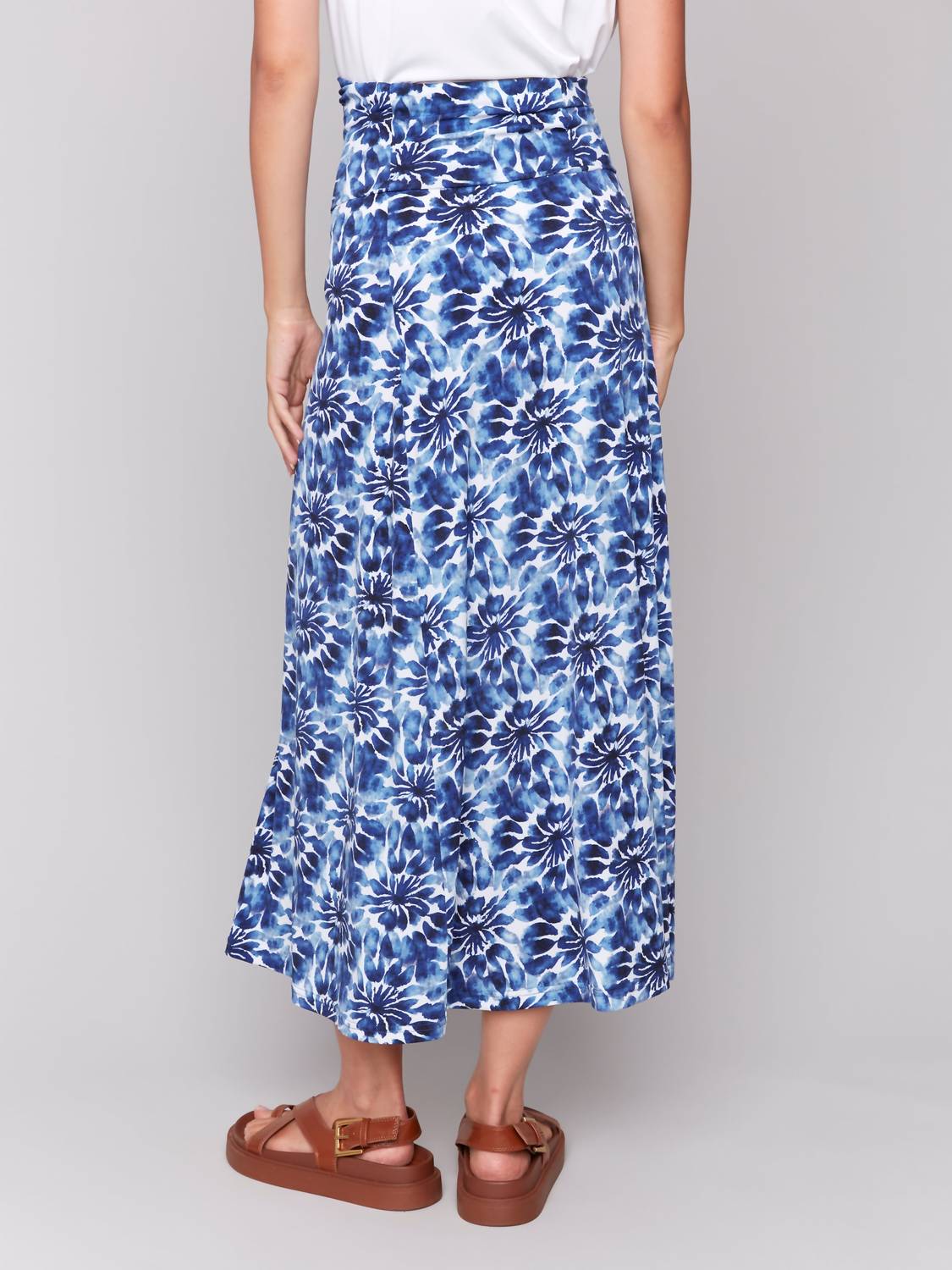 Charlie B - Printed Convertible Skirt & Dress With Removable Straps