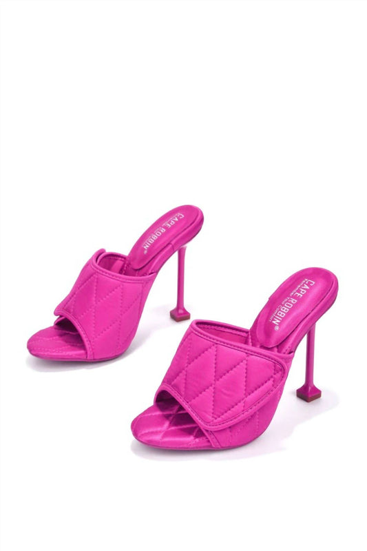 Cape Robbin - Women's Leelee Quilted Heels