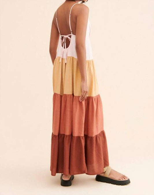 Veveret - Raya Colorblock Maxi Dress