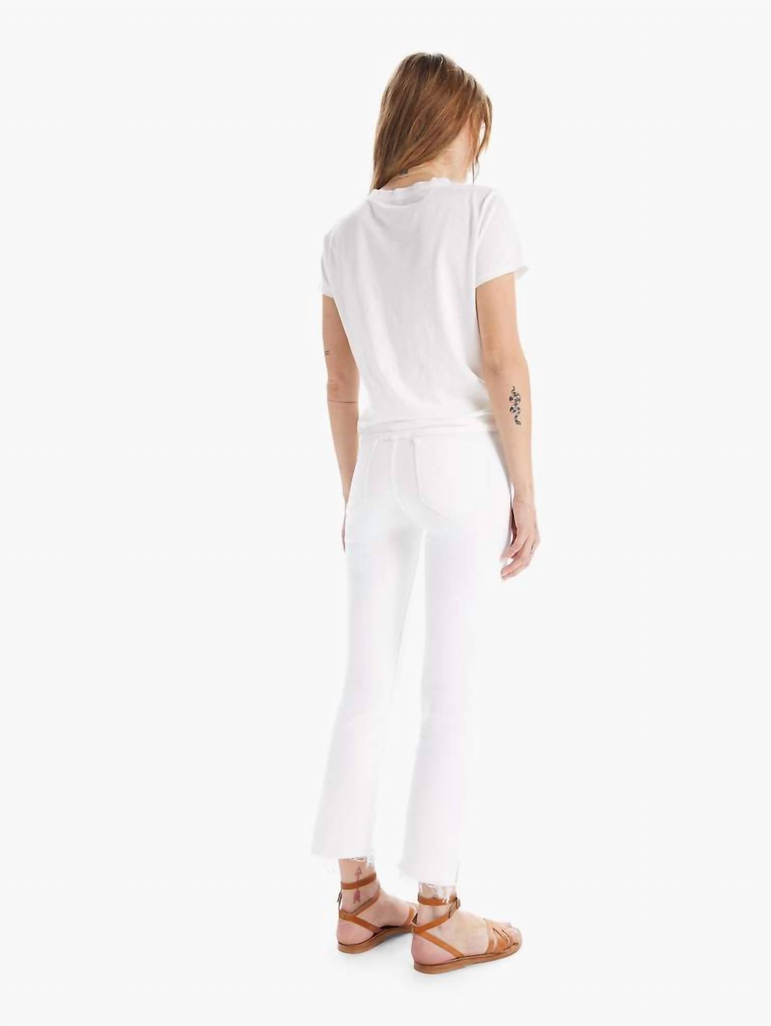 Mother - Insider Crop Step Fray Jeans