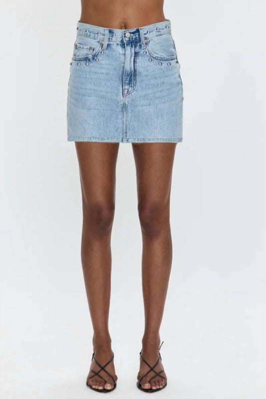 Pistola - Skye High Rise Mini Skirt