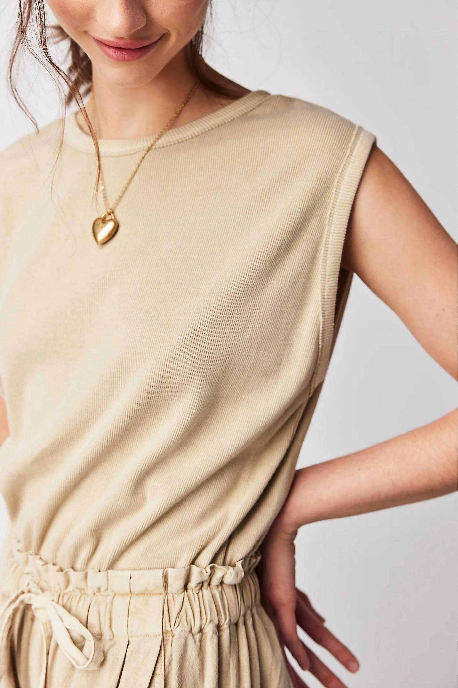 Free People - Mixed Media One-Piece