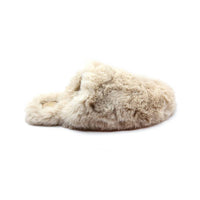 solei sea Women's Wrigley Fur Slipper in cream - women's shoe