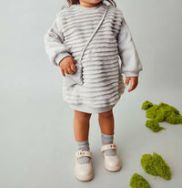 Mayoral Baby Dress With Purse in pearl - kids' dress