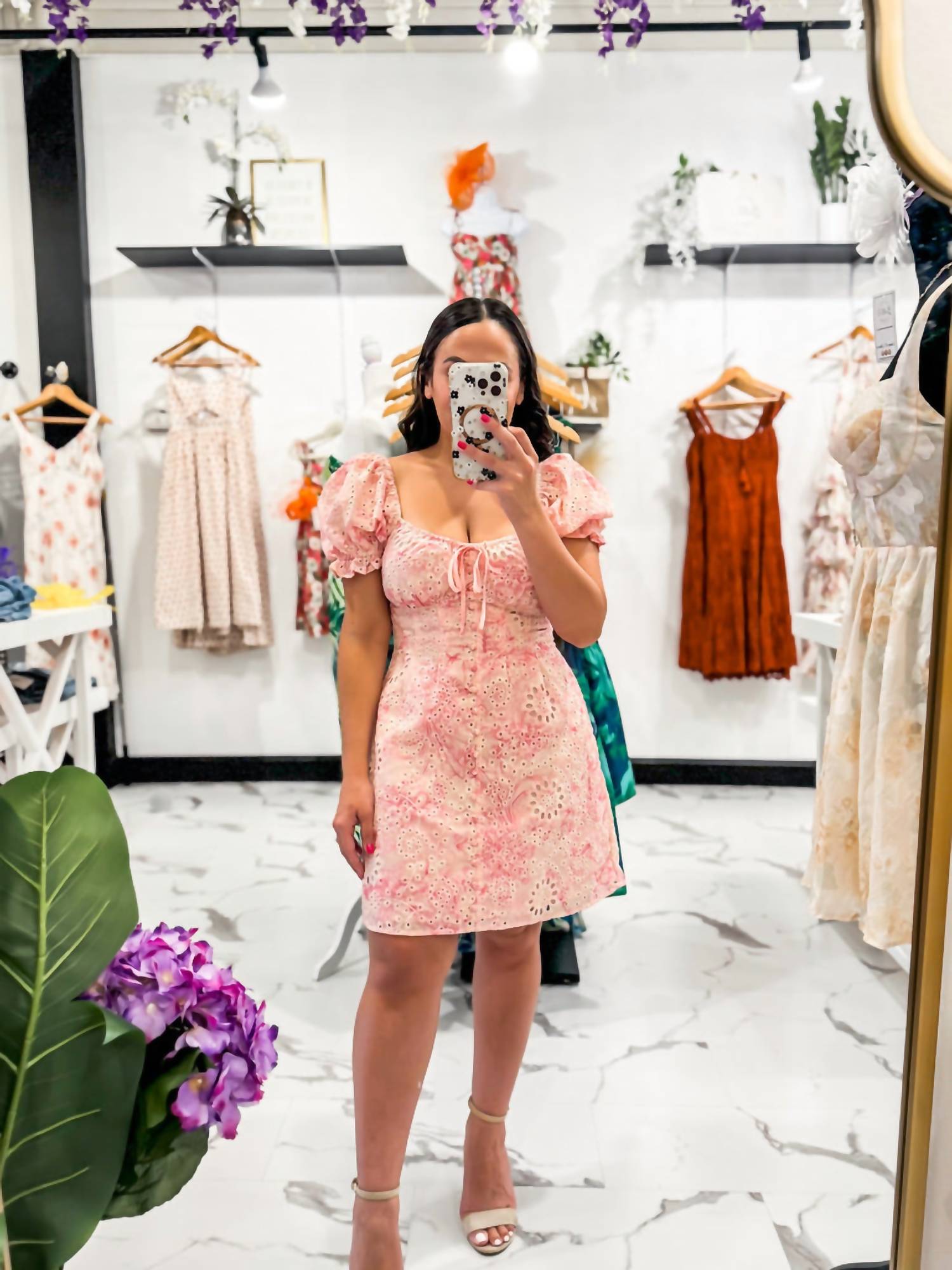 Storia - Club Terrace Eyelet Floral Dress