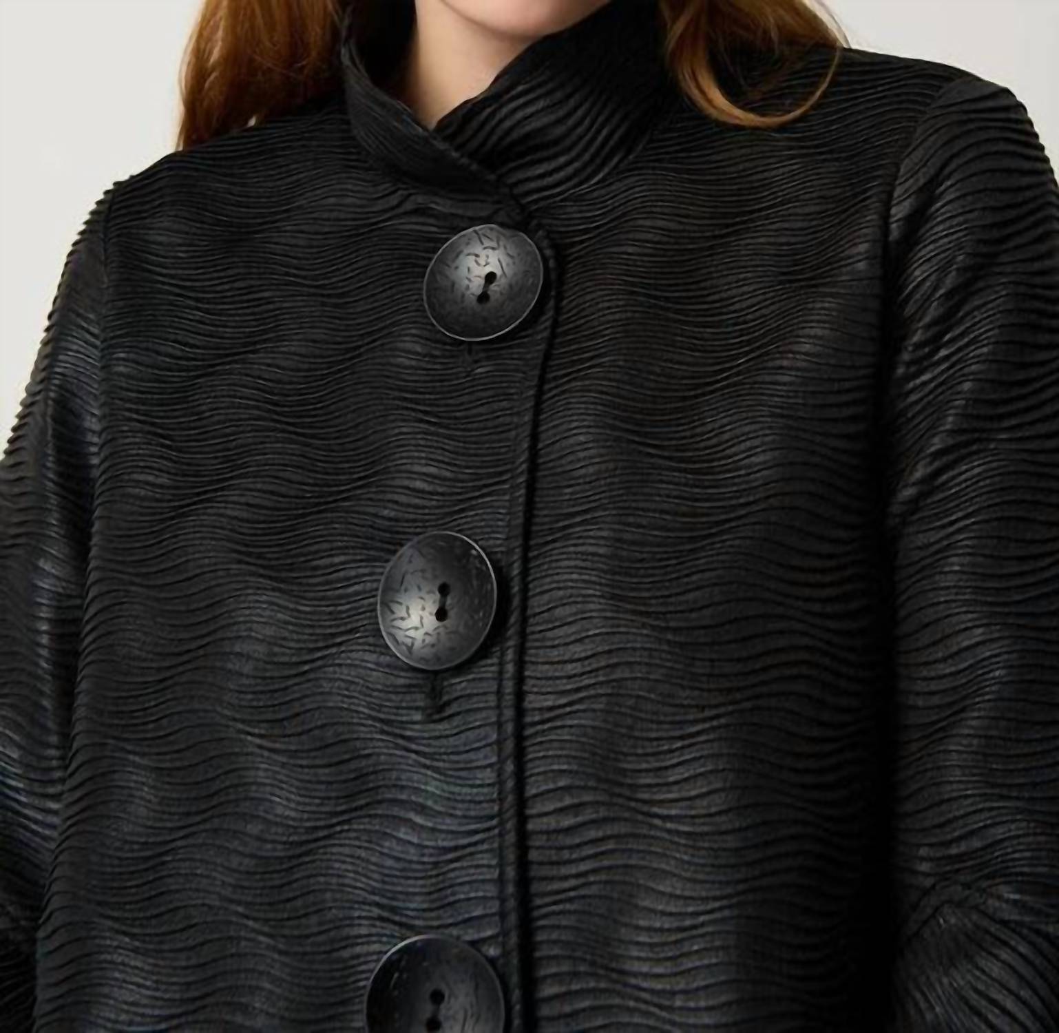 Joseph Ribkoff - Oversized Button Jacket