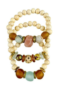 Twine & Twig - Women's Trio Stack Bracelet Set