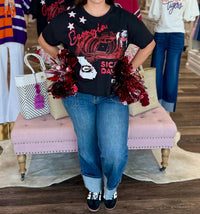 Stewart Simmons - Georgia Fourth Quarter Sequin Tee