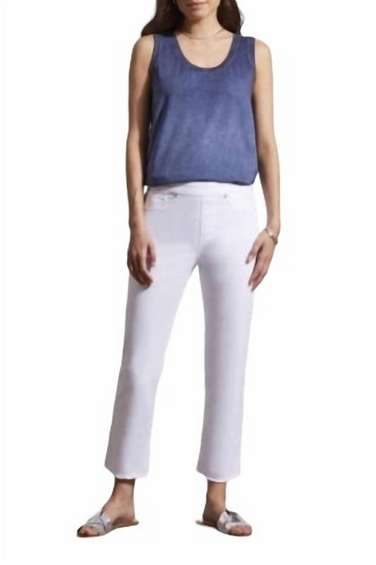 Tribal - Audrey Pull on Straight Crop Jeans