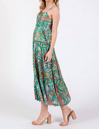 Tcec - Abby Abstract Midi Dress