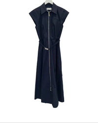 Brandon Maxwell - Jace Short Sleeve Collared Dress
