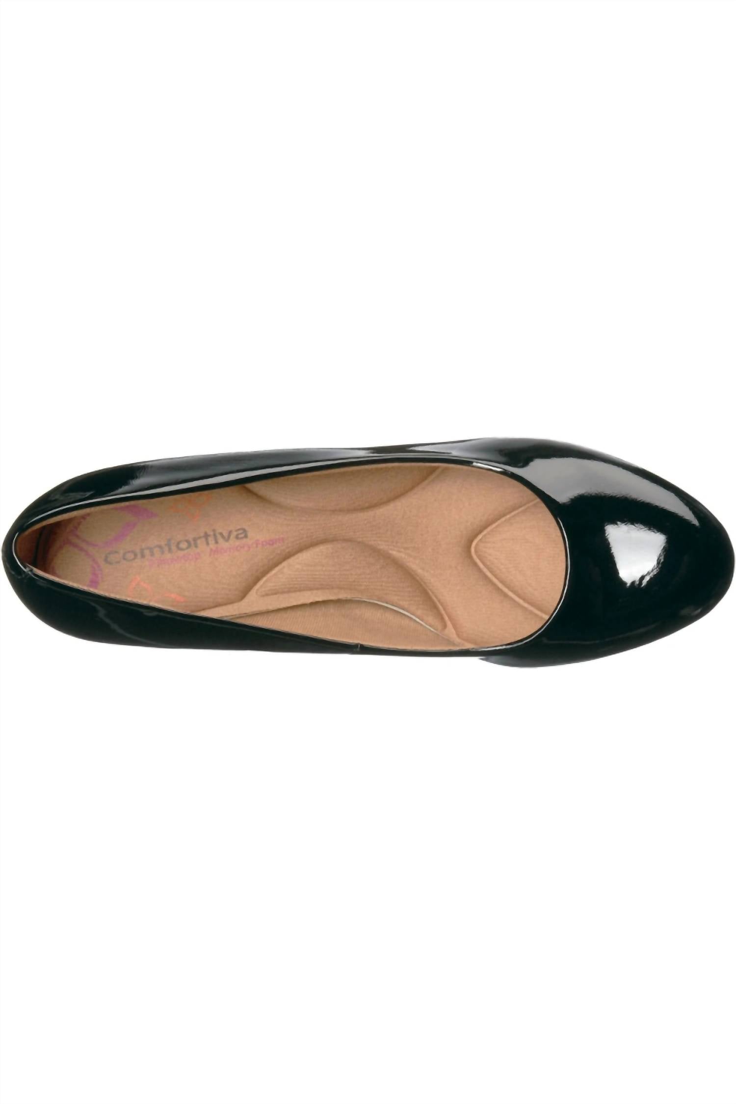 Comfortiva Women's Amora Shoes in black patent - women's heels - view 8