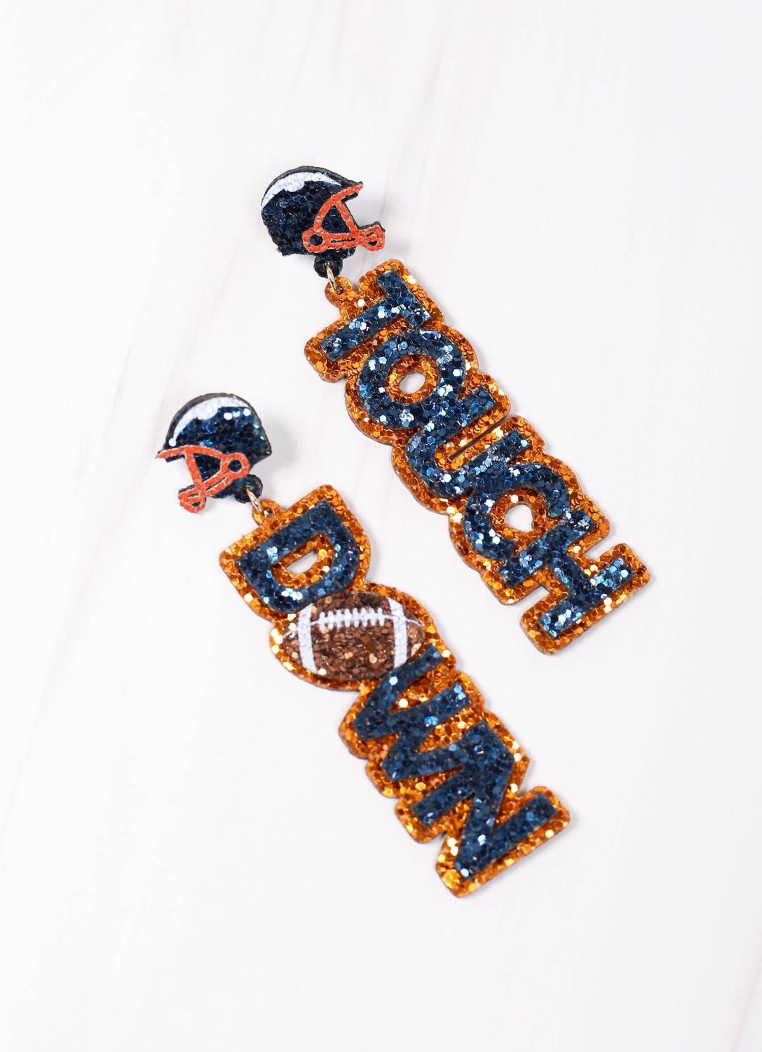 Caroline Hill - Touchdown Glitter Earring