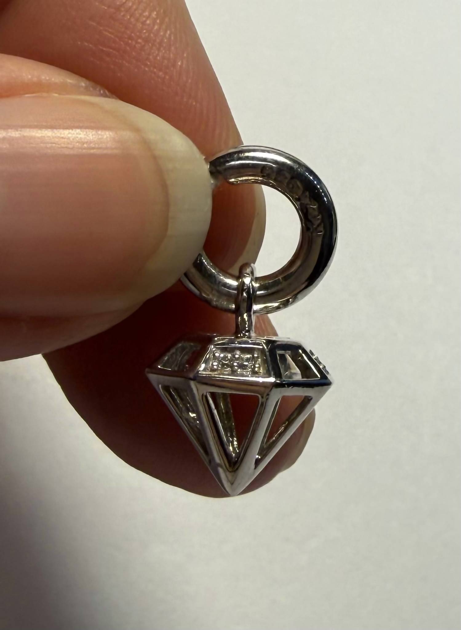 Story Jewellery - Women's Diamond Structure Charm