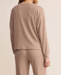 Z Supply - Daydream Rib Long Sleeve Top
