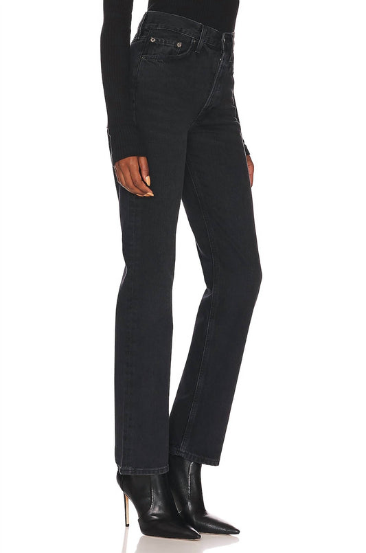 Agolde - Lana Mid Rise Straight Jeans