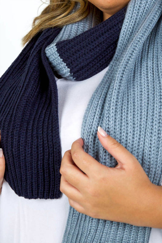 Echo - Ribbed Textured Scarf