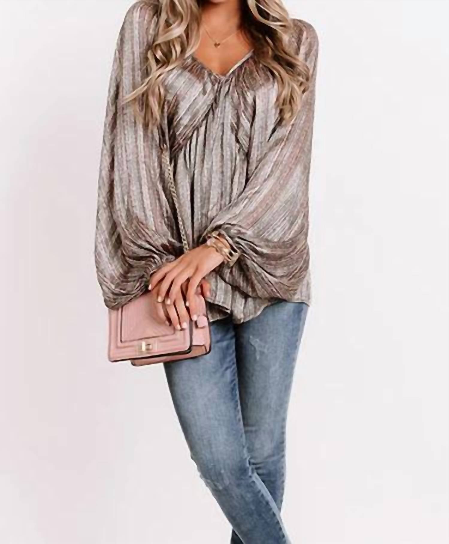 Bucketlist - Moonlight Mirage Blouse