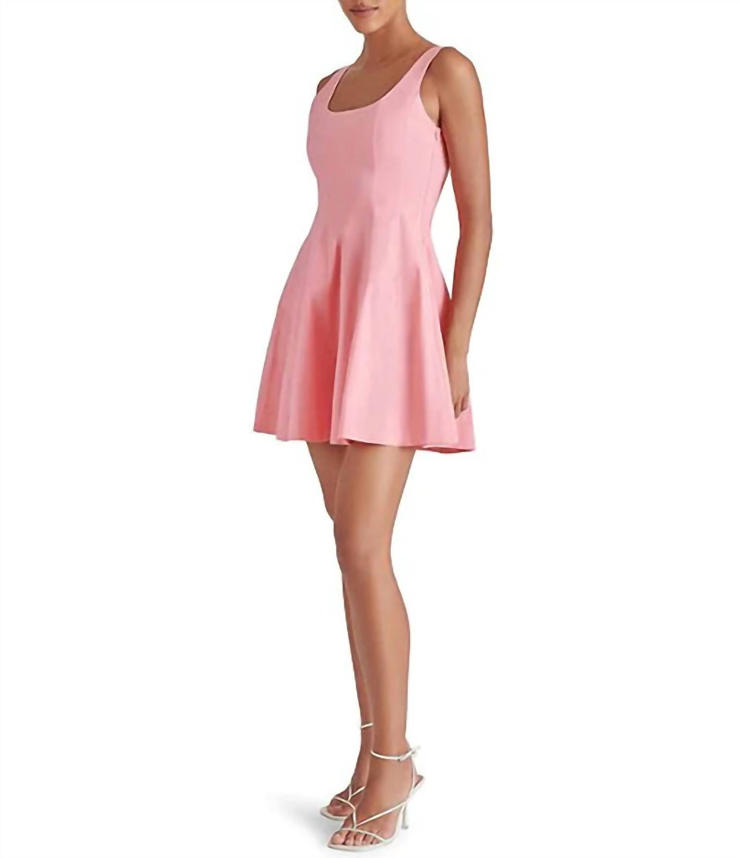STEVE MADDEN Rania Dress in pink - women's dress - detail view