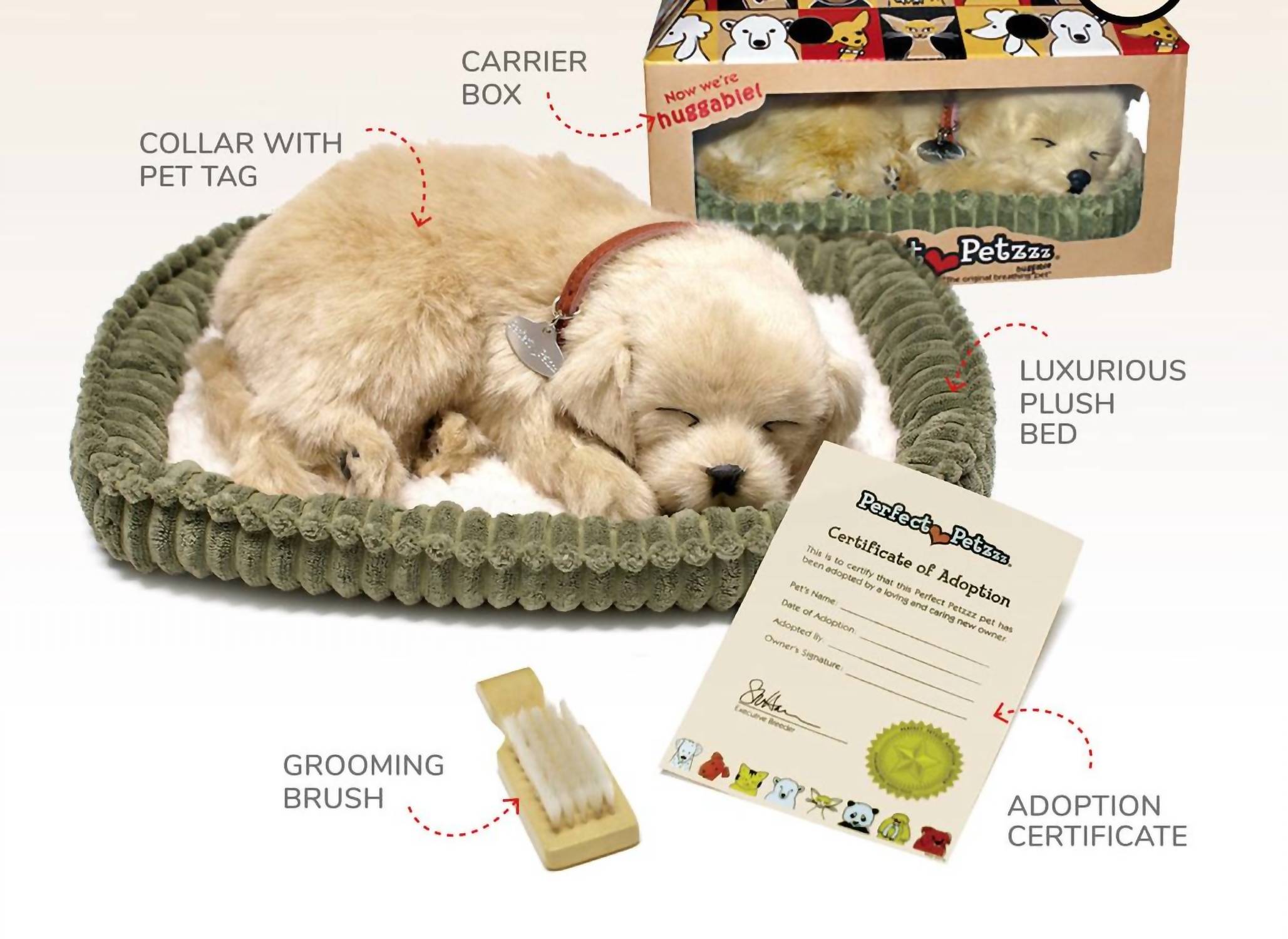 Perfect Petzzz - Golden Retriever Breathing Pet