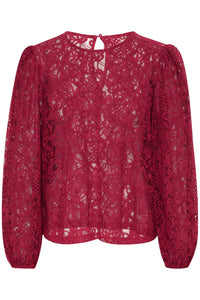 Kaffe - Kalanice Lace Balloon Sleeves Blouse